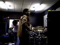 20050601 at Mark Stewart Rehearsal at John Henry's (1)