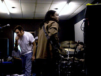 20050601 at Mark Stewart Rehearsal at John Henry's (2)